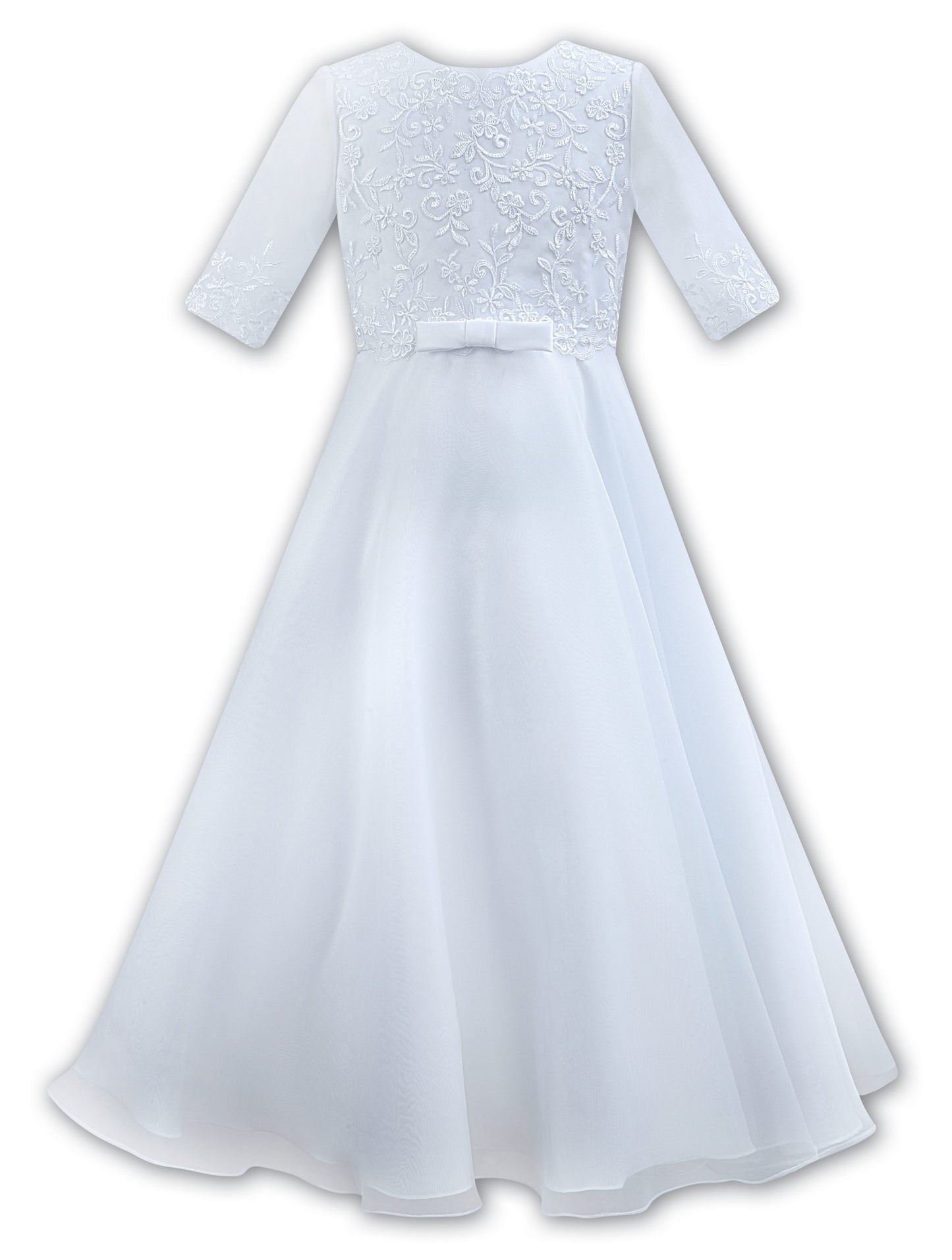 SALE Leah Half Sleeve Communion Dress