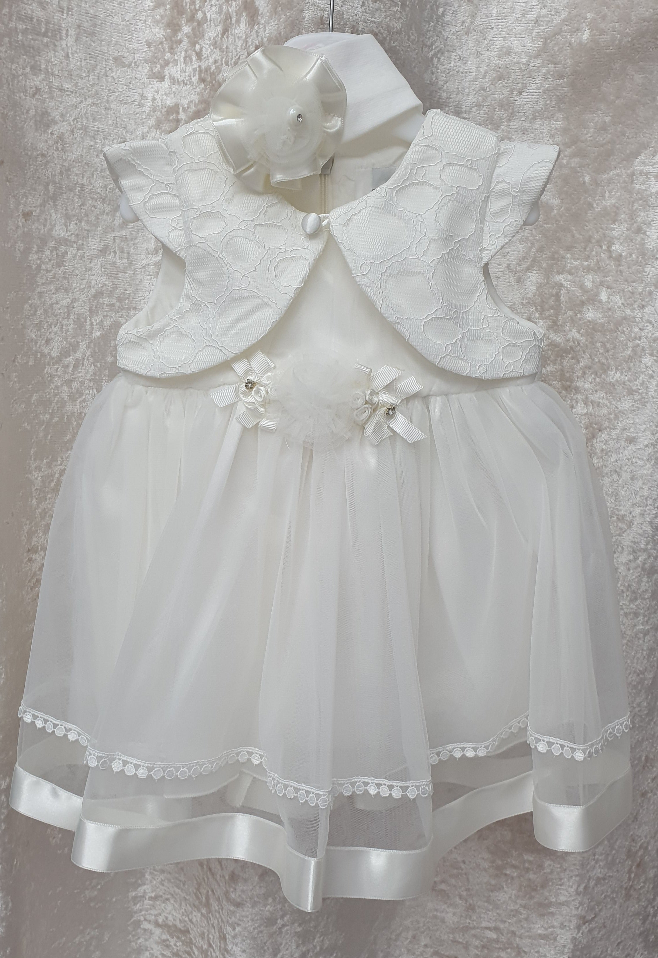 Baby Girl Bolero Style Dress Klassy Kids Occasionwear Communion