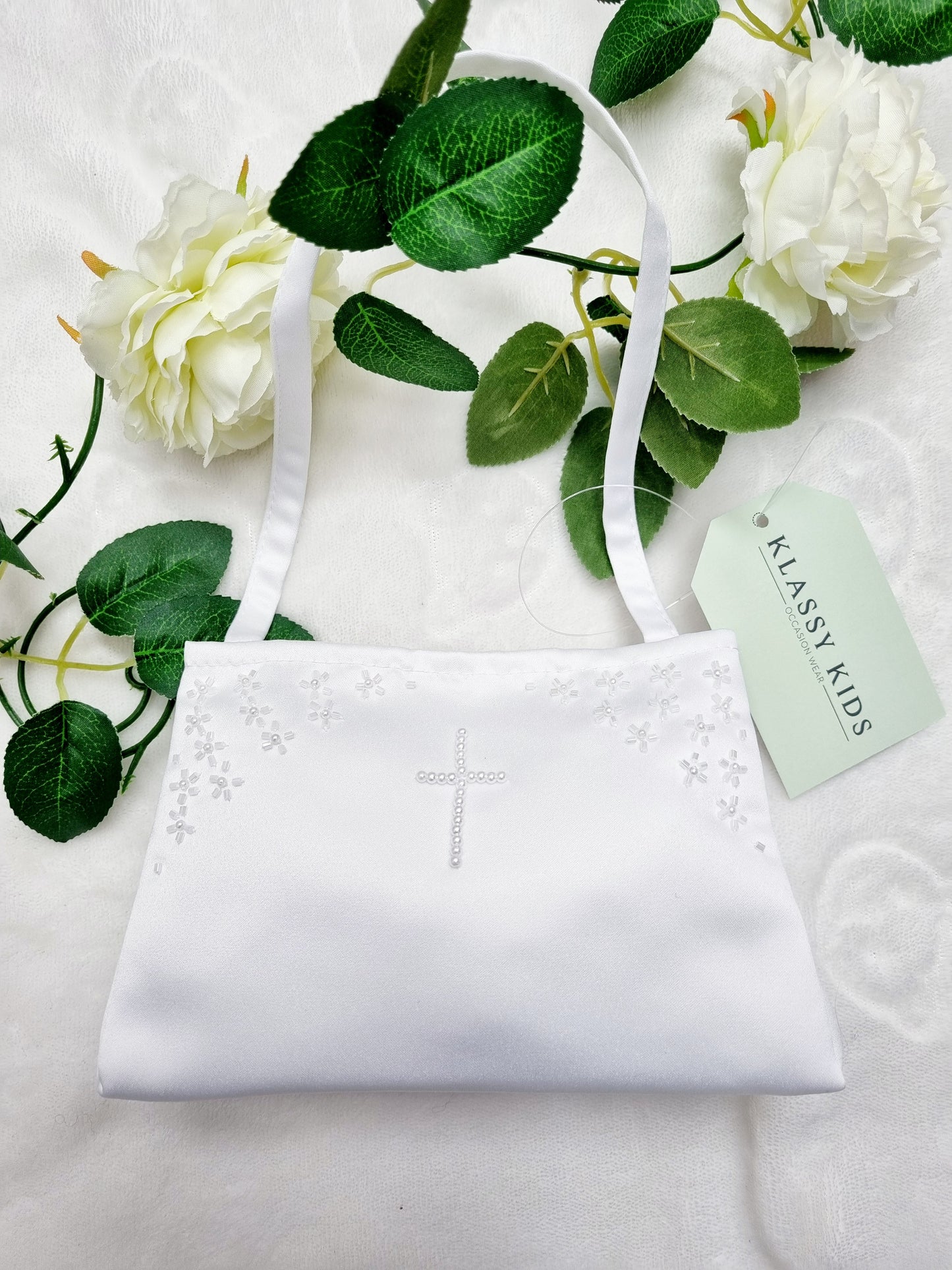 Pearl Cross Communion Bag
