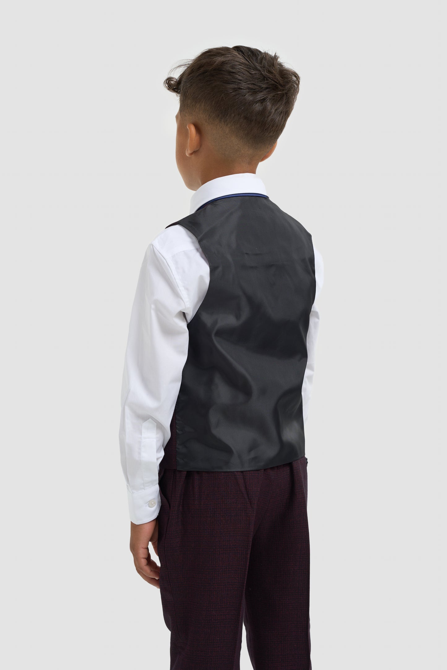 Cavani Boys Caridi Wine 3 Piece Suit