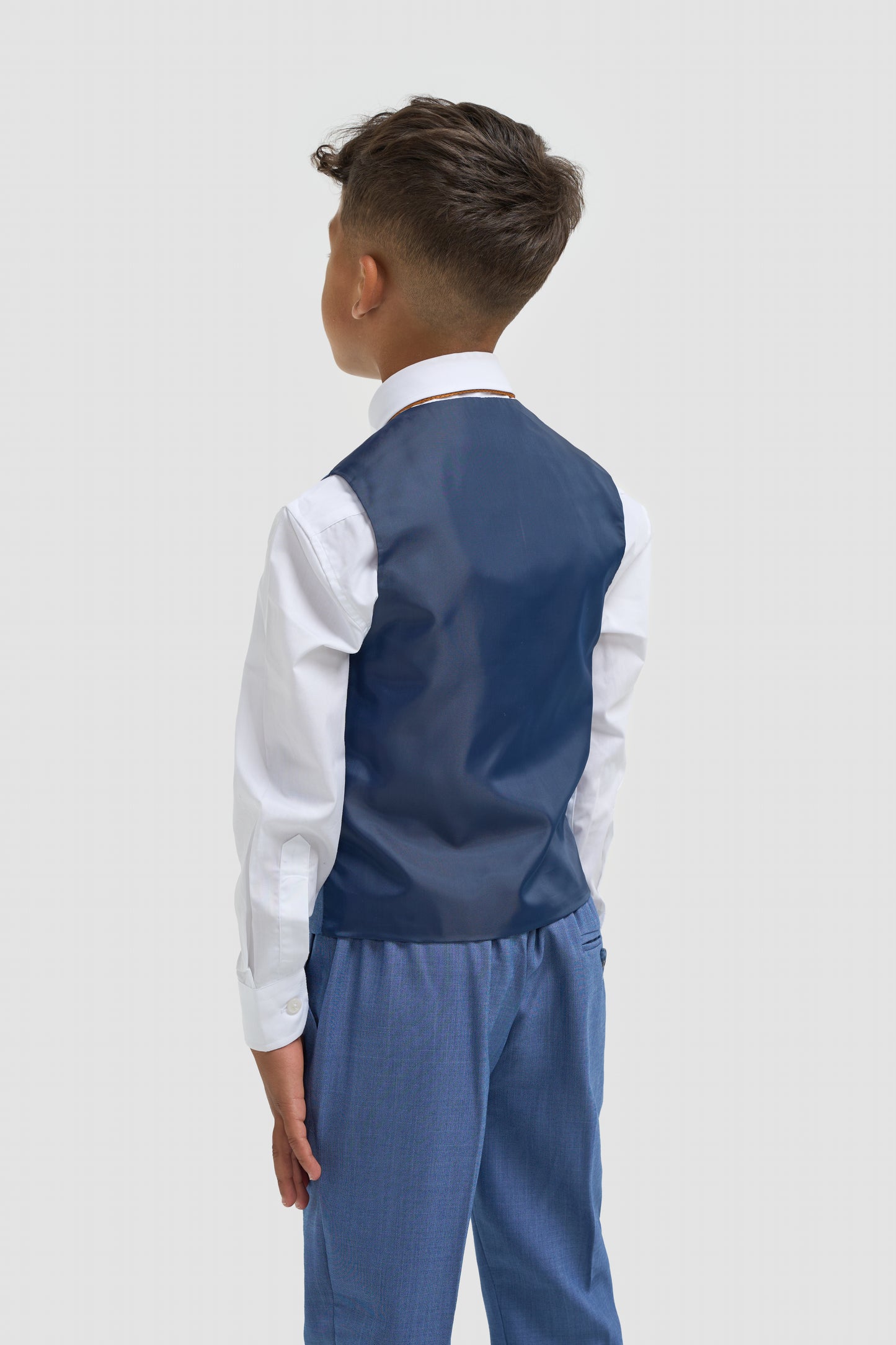 Cavani Boys Blue 3 Piece Suit