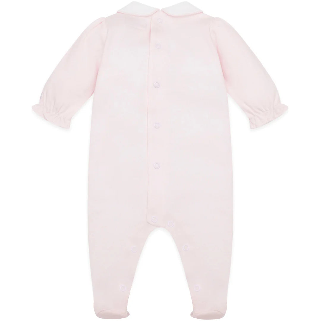 SALE Jenna Baby Girls Heart Embroidery Babygrow by Emile et Rose