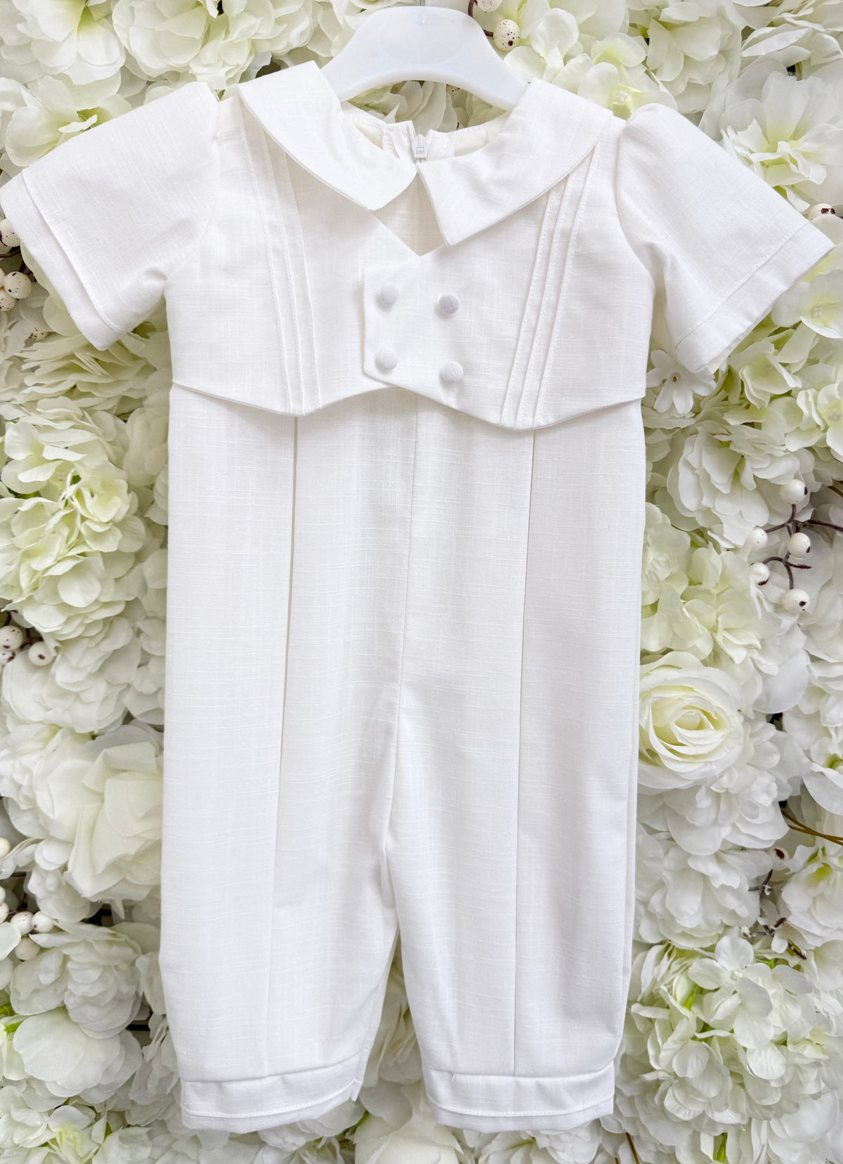 Millie Grace Jude Christening Romper