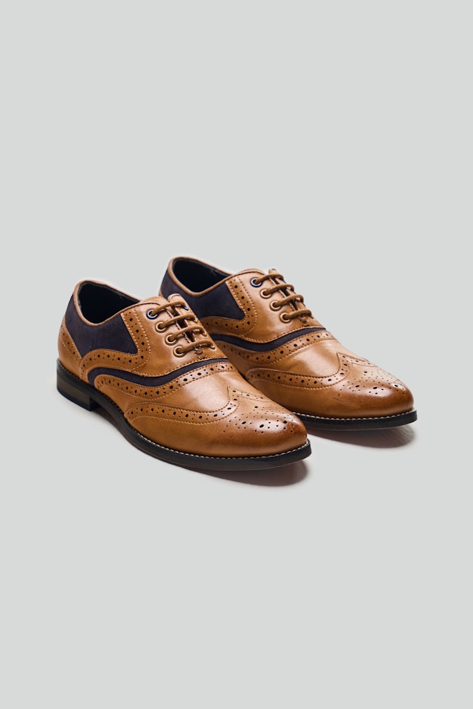 Cavani Boys Tan Shoes