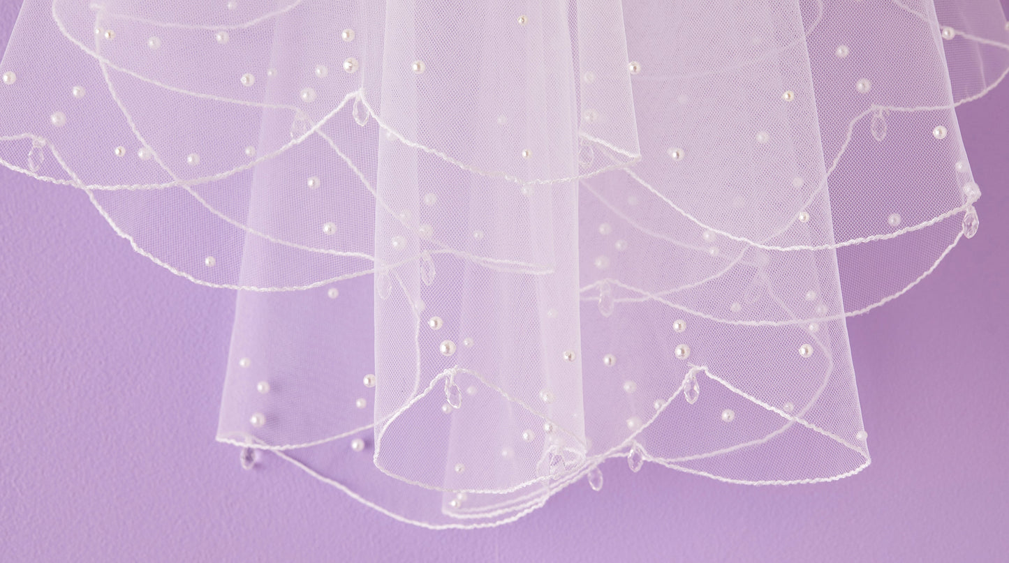 Pearl Communion Veil