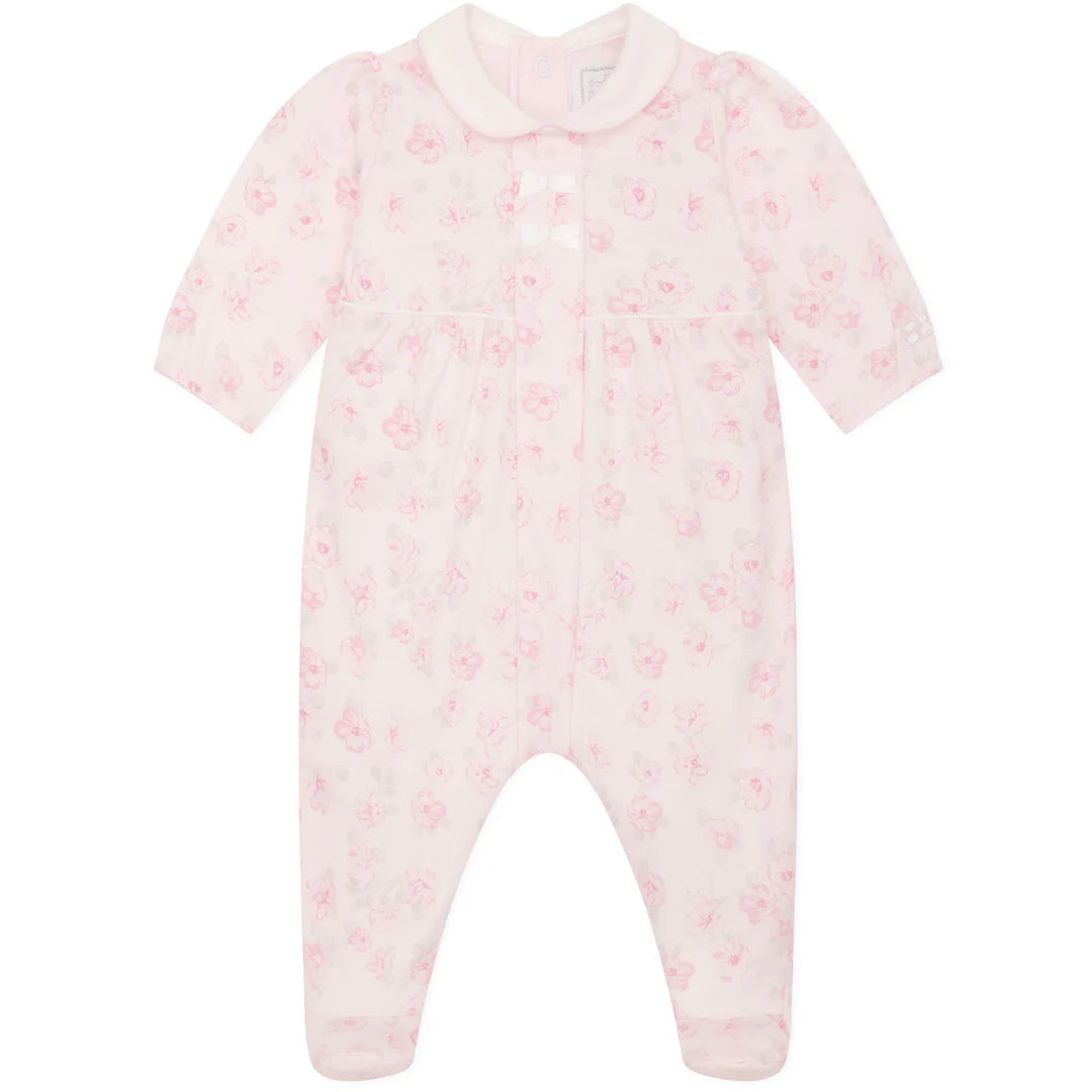 SALE Emile et Rose Joanne Girls Floral Print Babygrow and Hairband