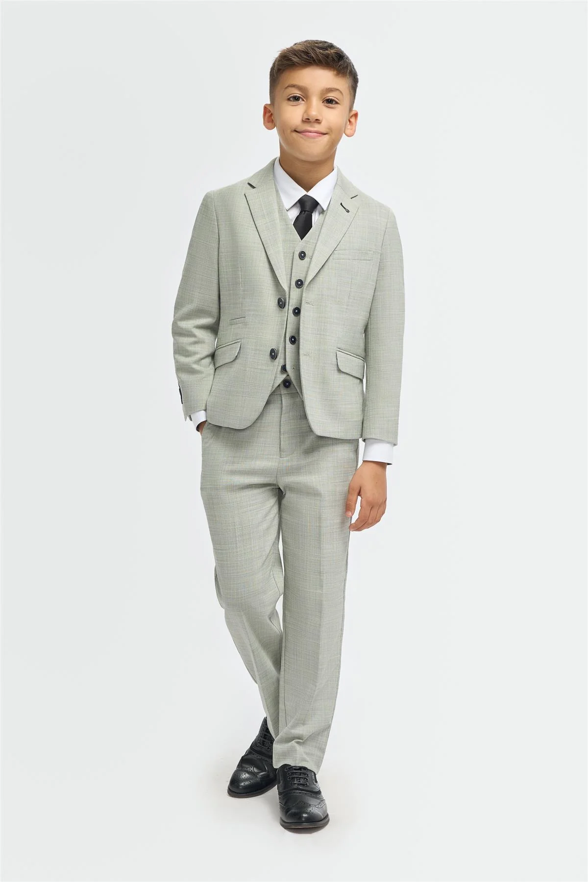 Cavani Boys Camden Sage Suit