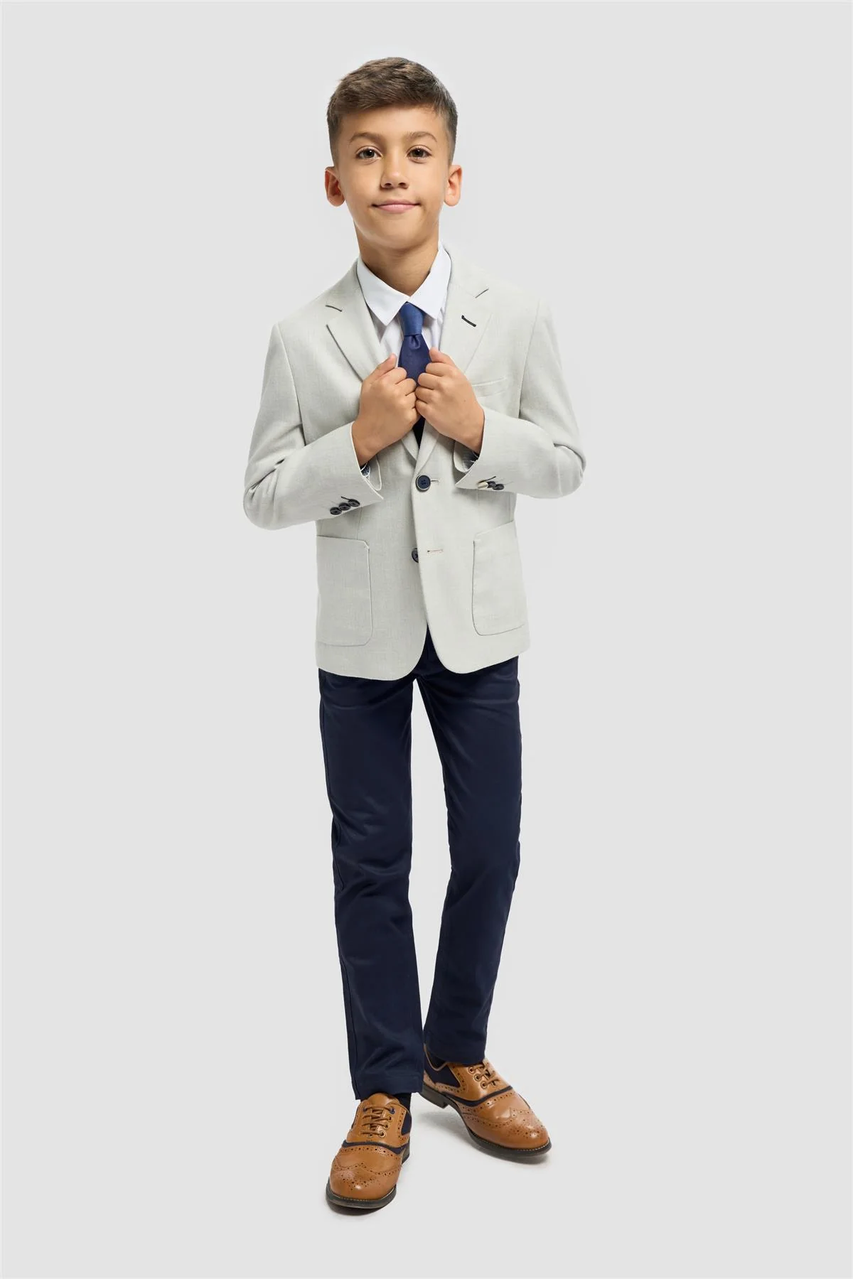 Cavani Boys Luigi Slate Blazer