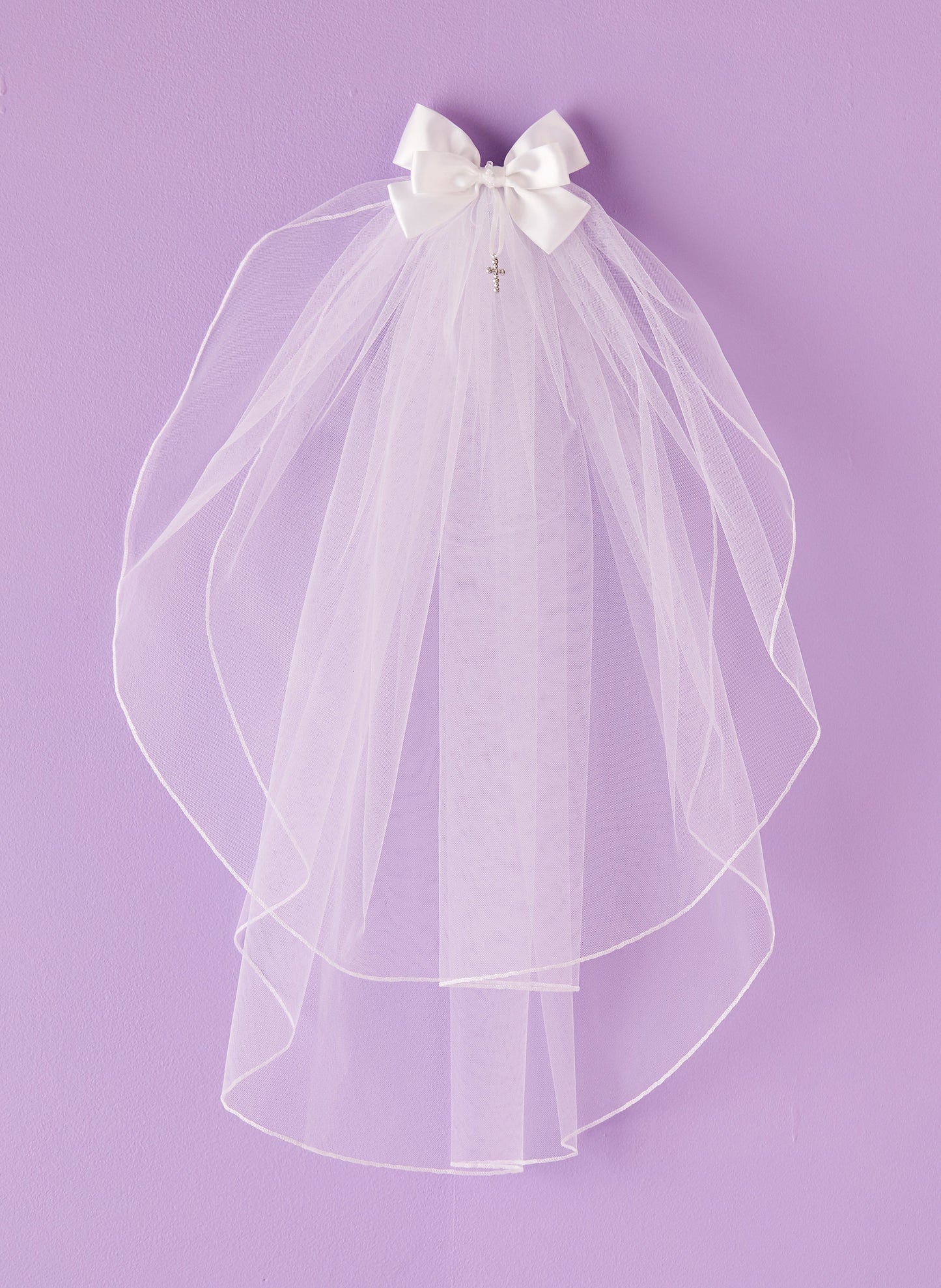 Bow & Cross Communion Veil