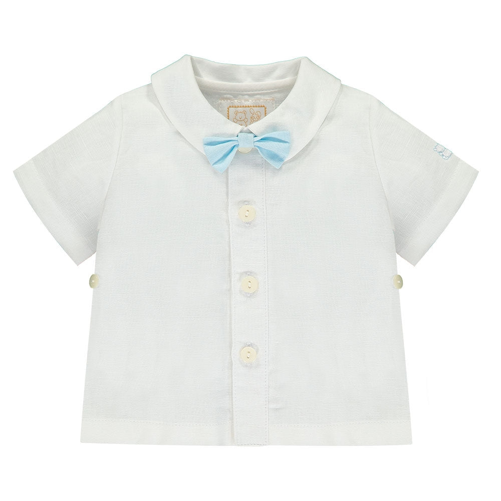 SALE Emile et Rose Perry Blue Baby Boys Outfit Set
