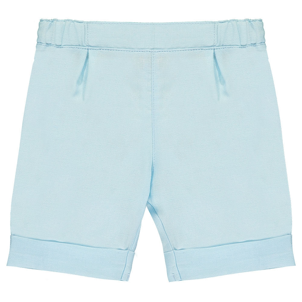 SALE Emile et Rose Perry Blue Baby Boys Outfit Set