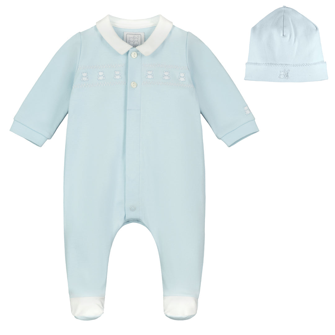Emile et Rose Fisher Baby Boys Babygrow & Hat