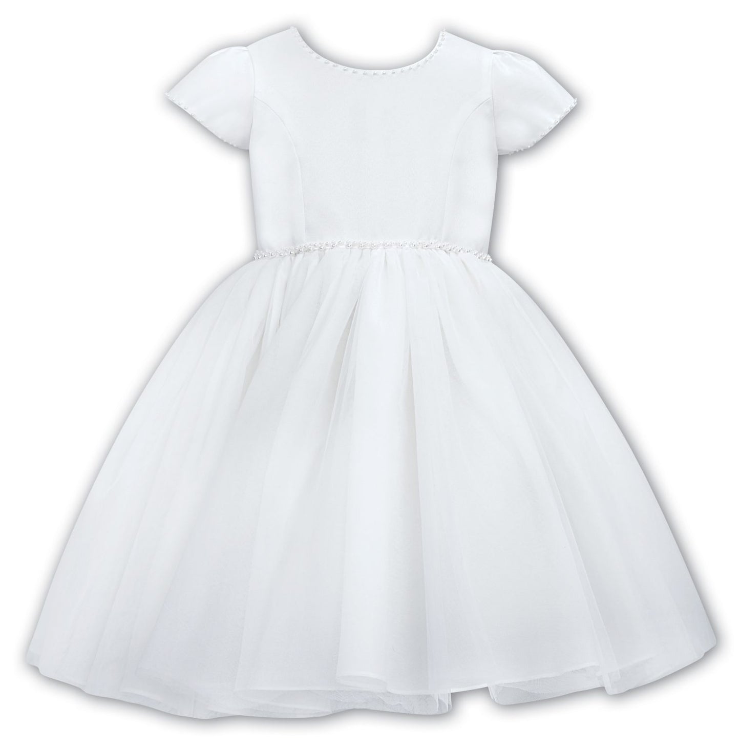 Sarah Louise - White Pearl Ceremony/Christening Dress