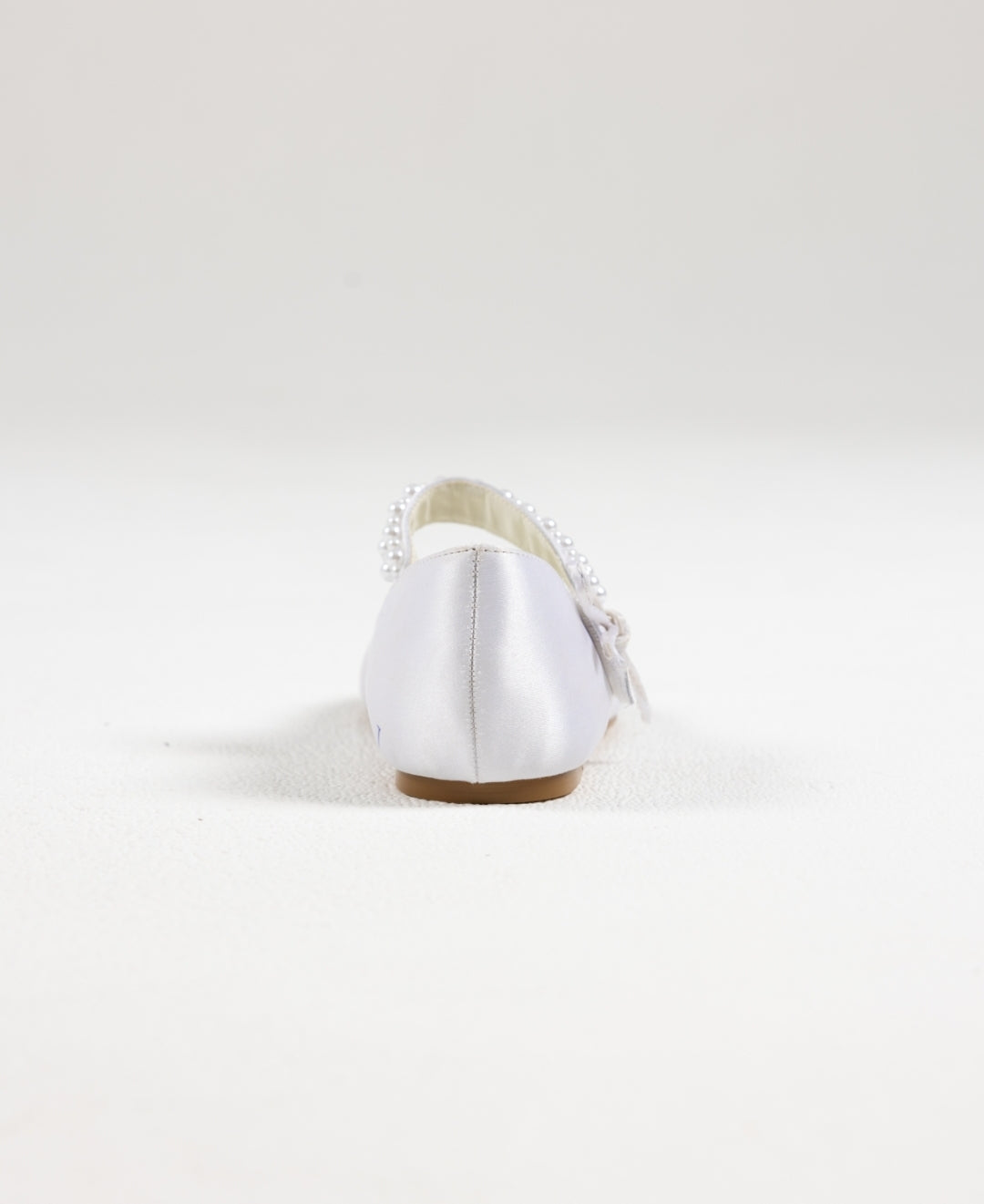 Girls White Ballerina Communion Shoes