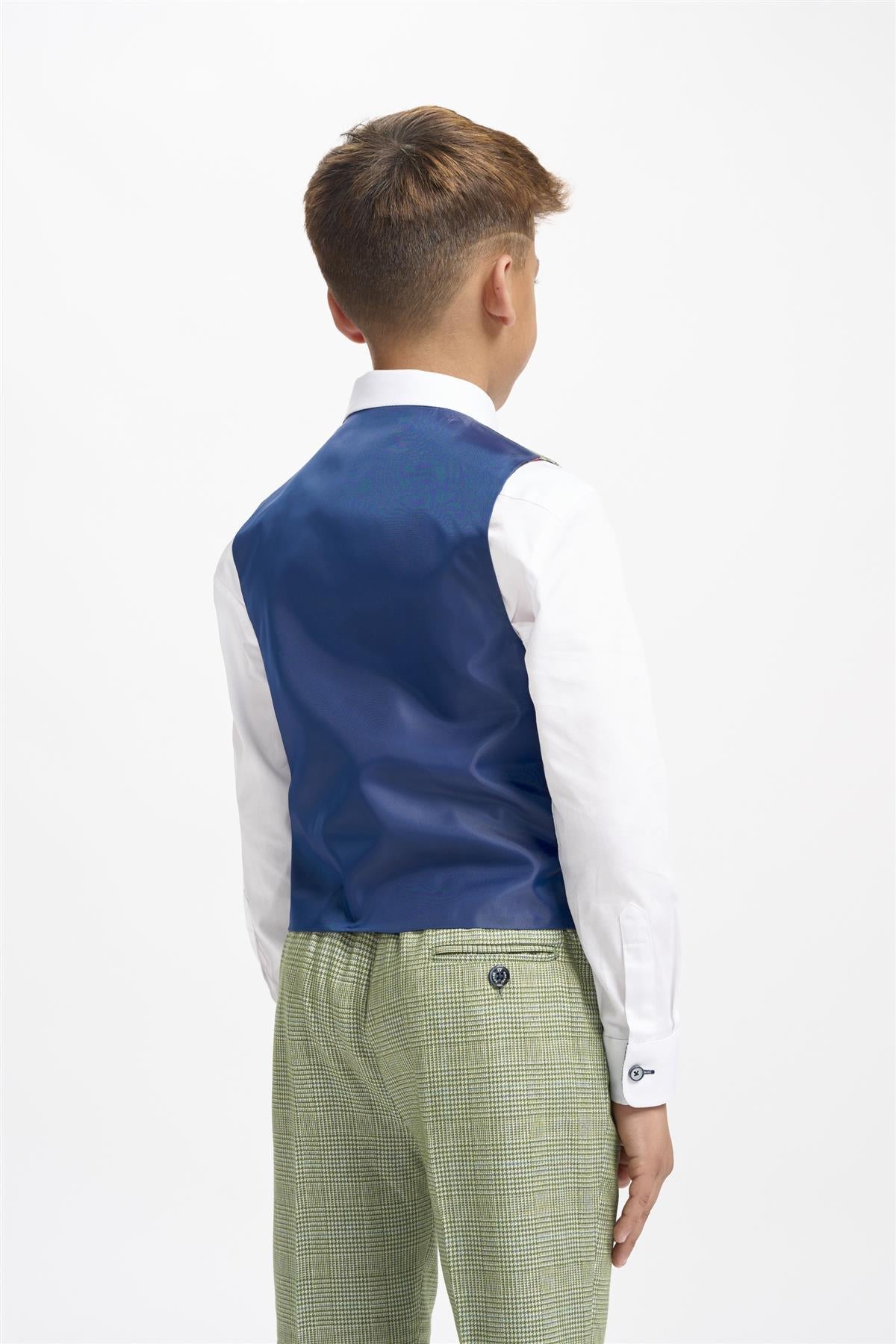 Cavani Boys Caridi Sage 3 Piece Suit