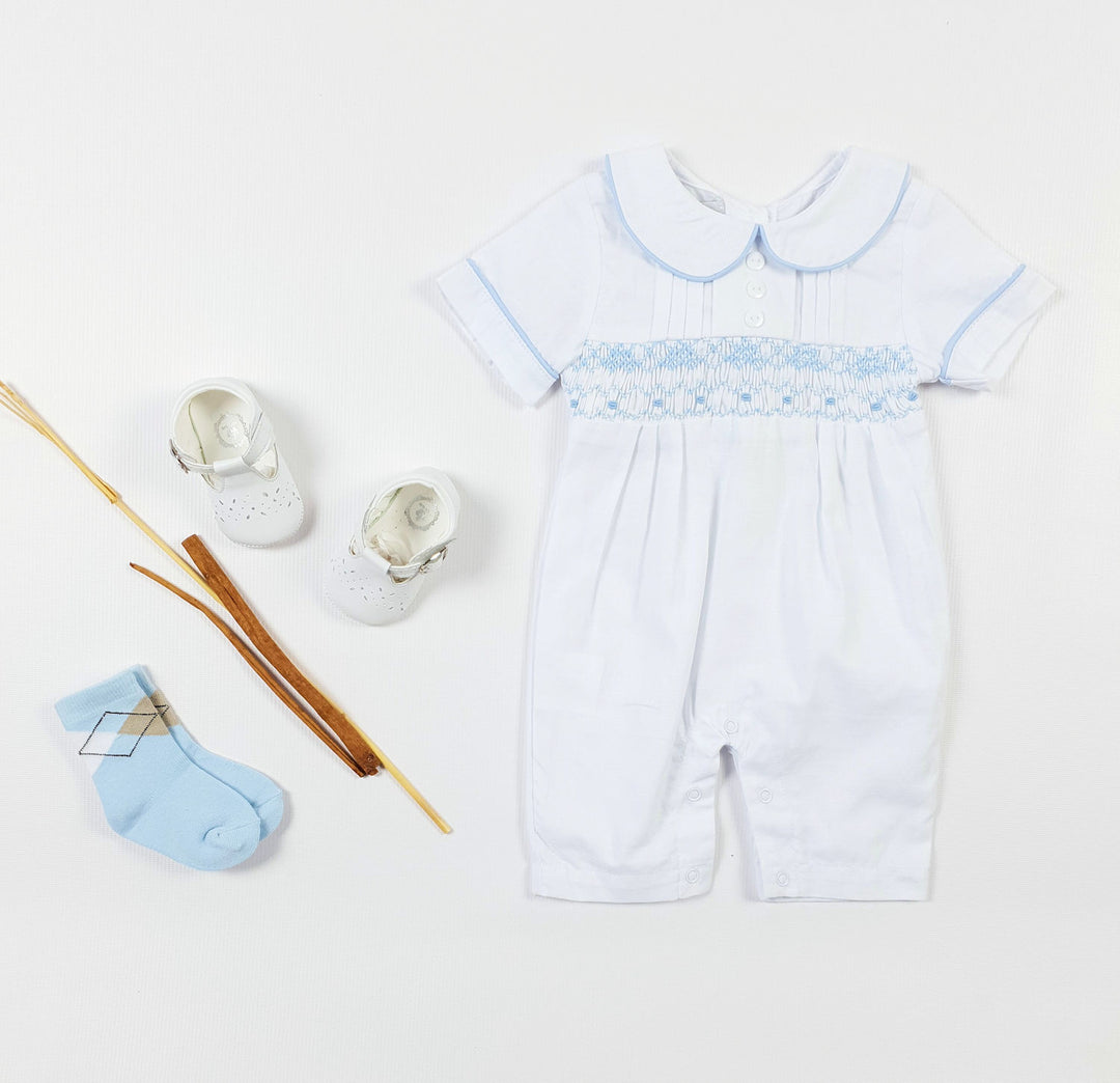 Baby Hand Smocked Romper