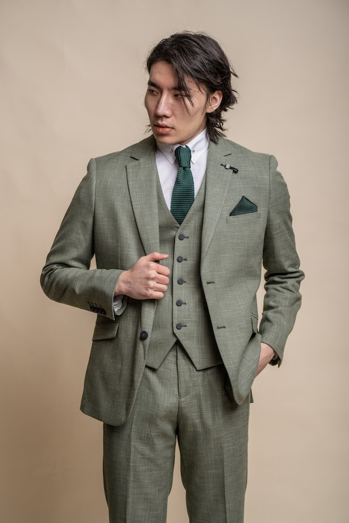 Cavani Boys Miami Sage Suit