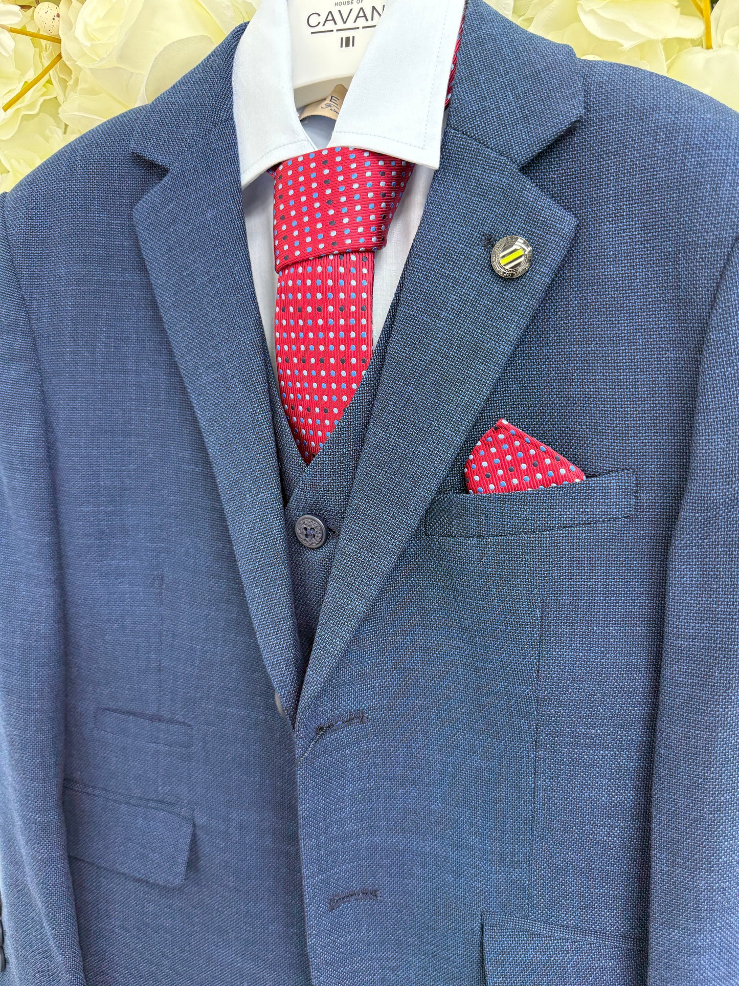Boys Miami Blue Suit