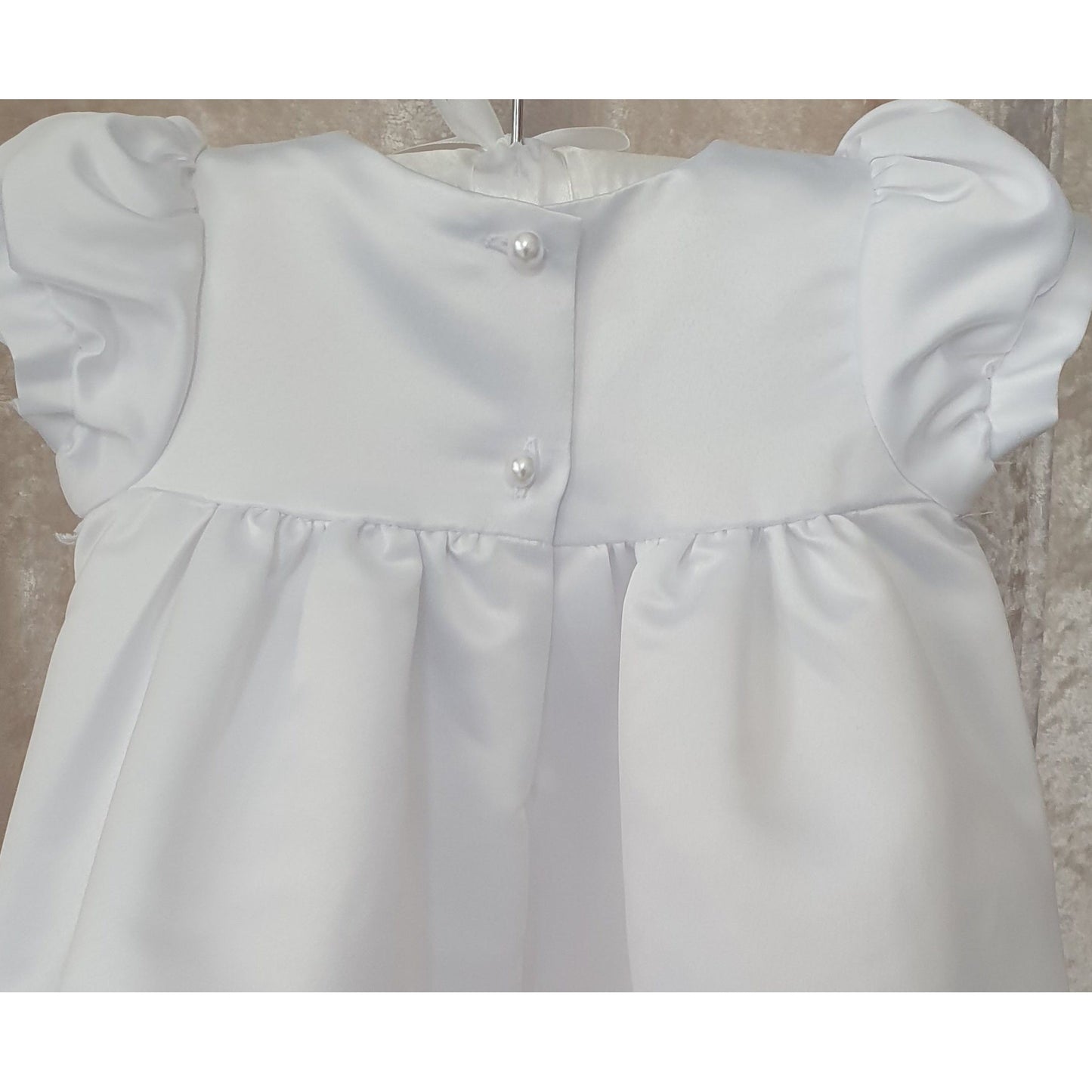 Nicole Christening Dress & Matching Headband