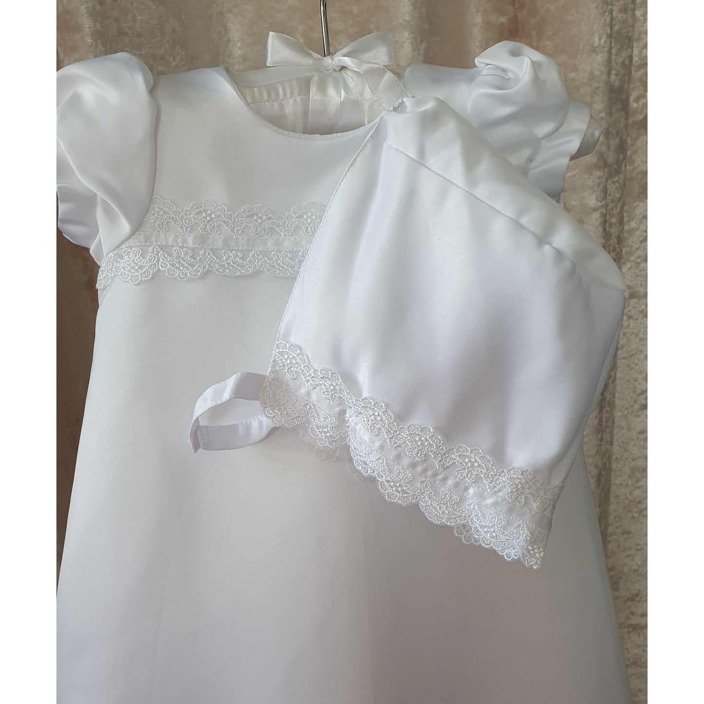 Marie Christening Gown & Bonnet