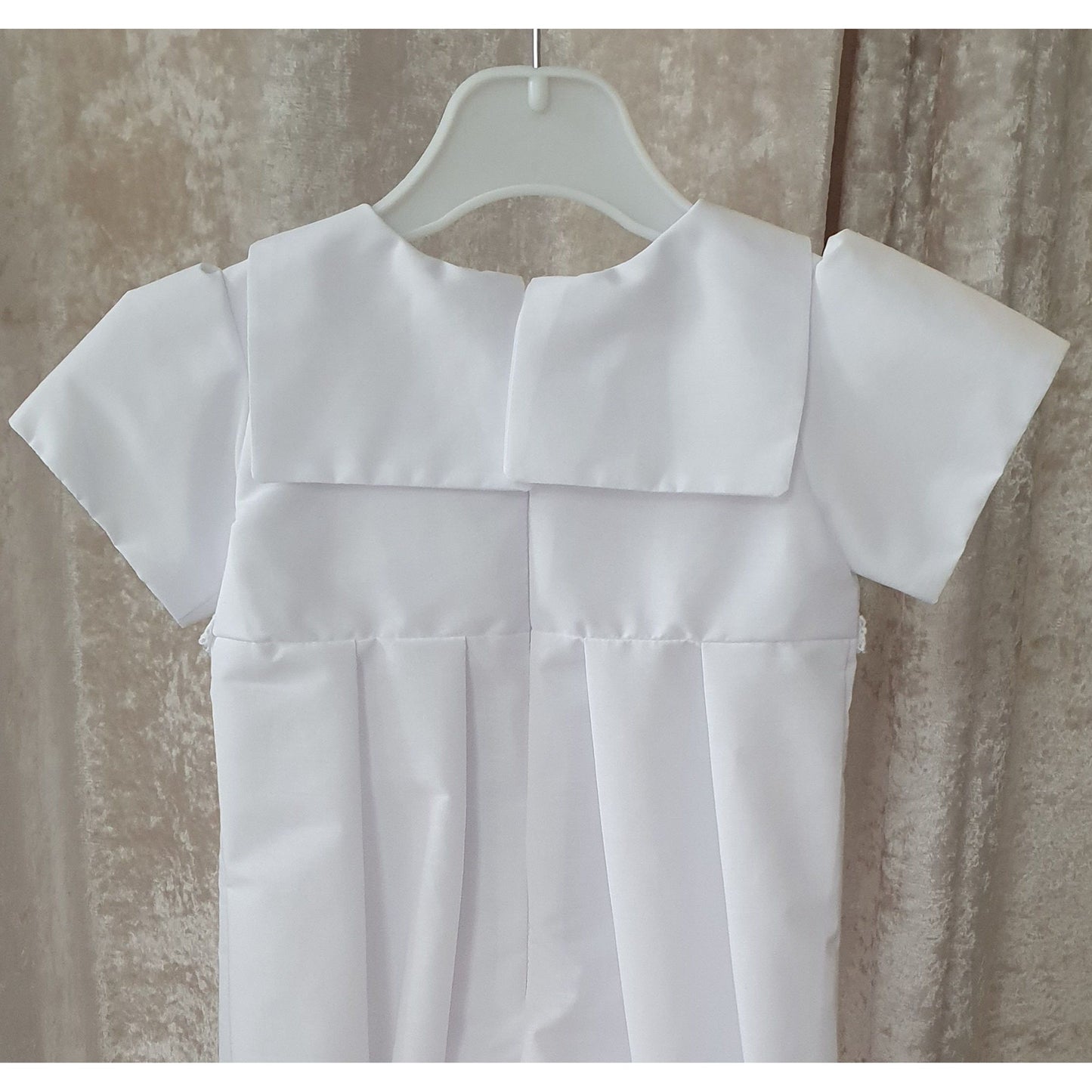 'Ted' Christening Romper by Millie Grace