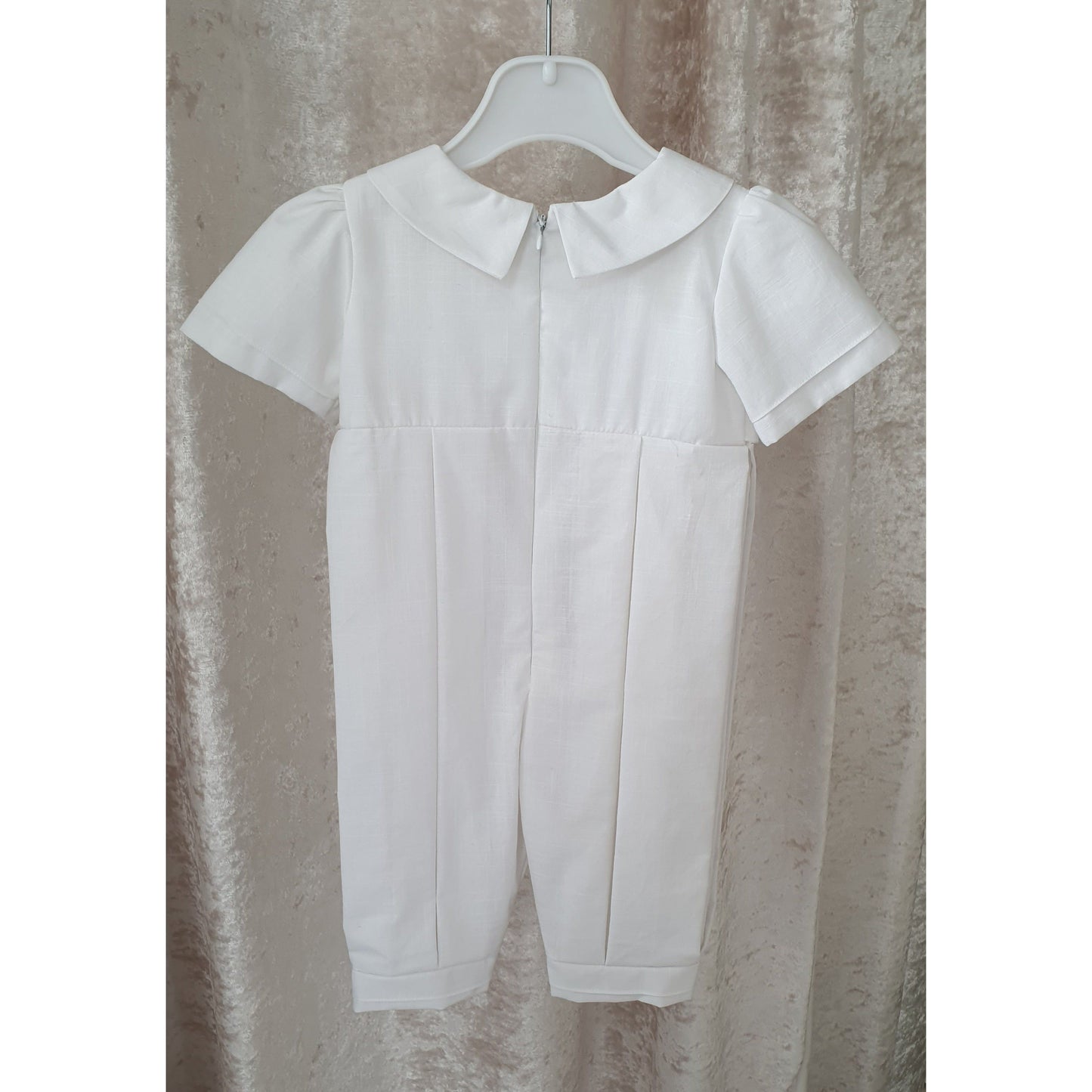 'Jude' Christening Romper by Millie Grace