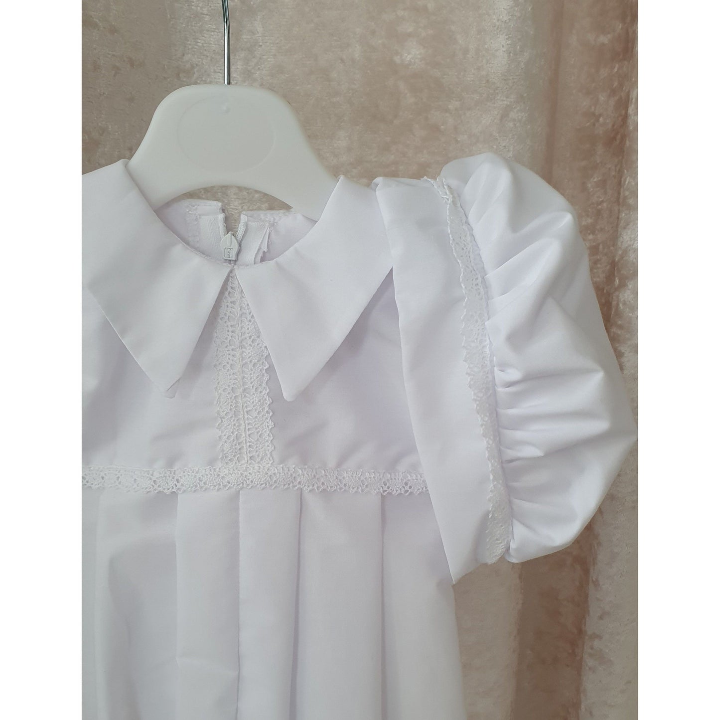 'Ted' Christening Romper by Millie Grace