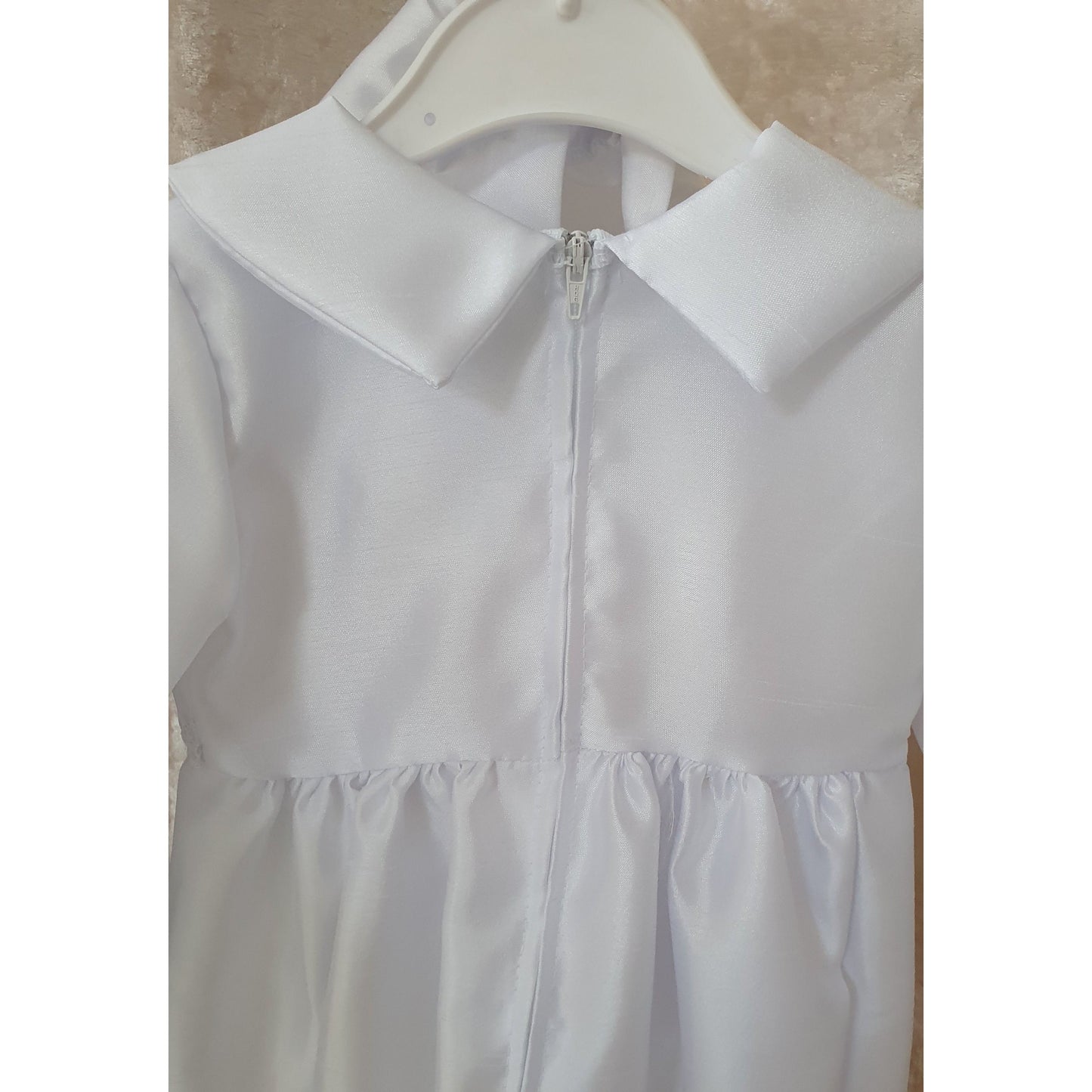 Cross Christening Romper & Cap