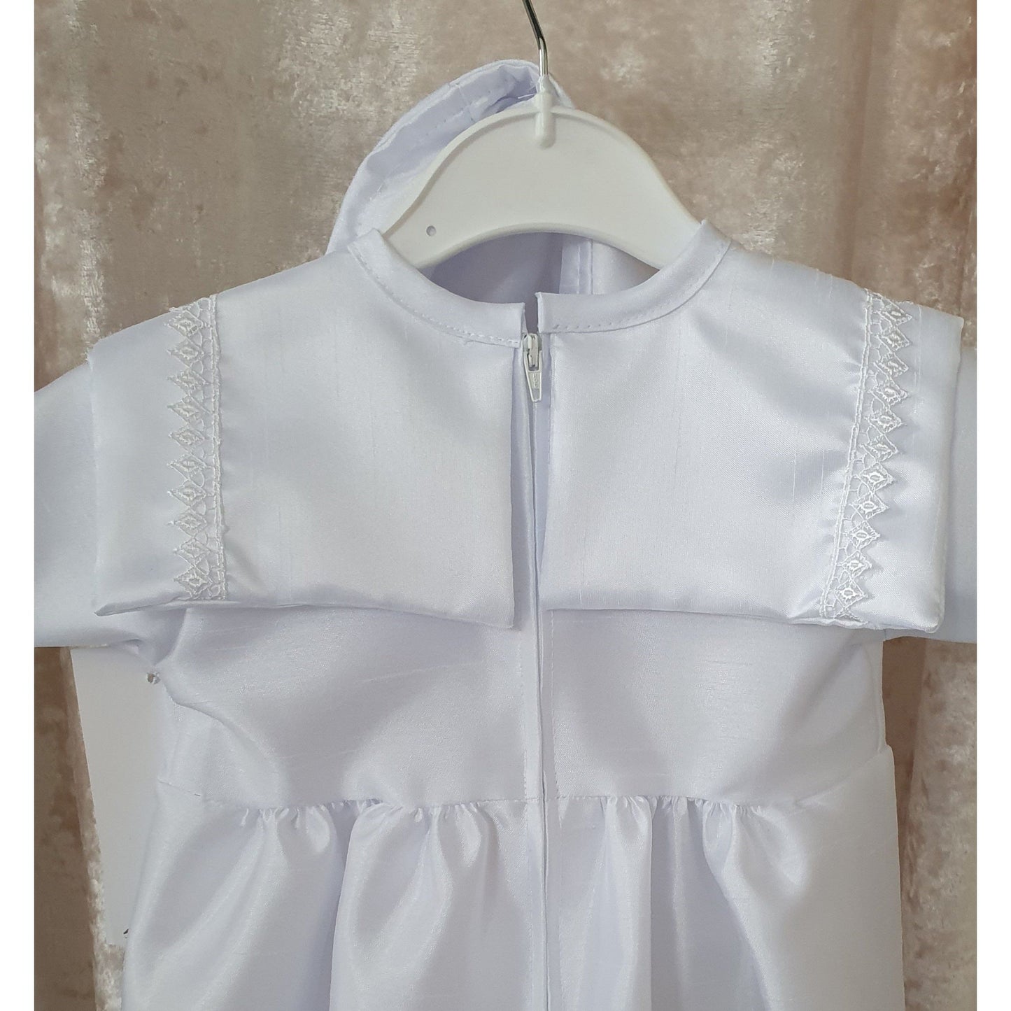 Sailor Christening Romper & Hat