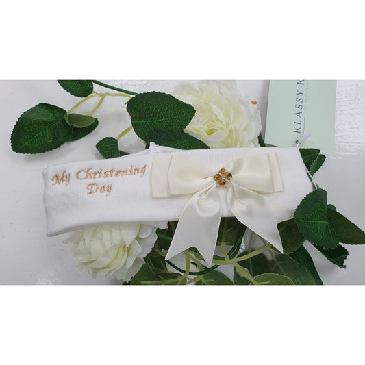 Christening Headband