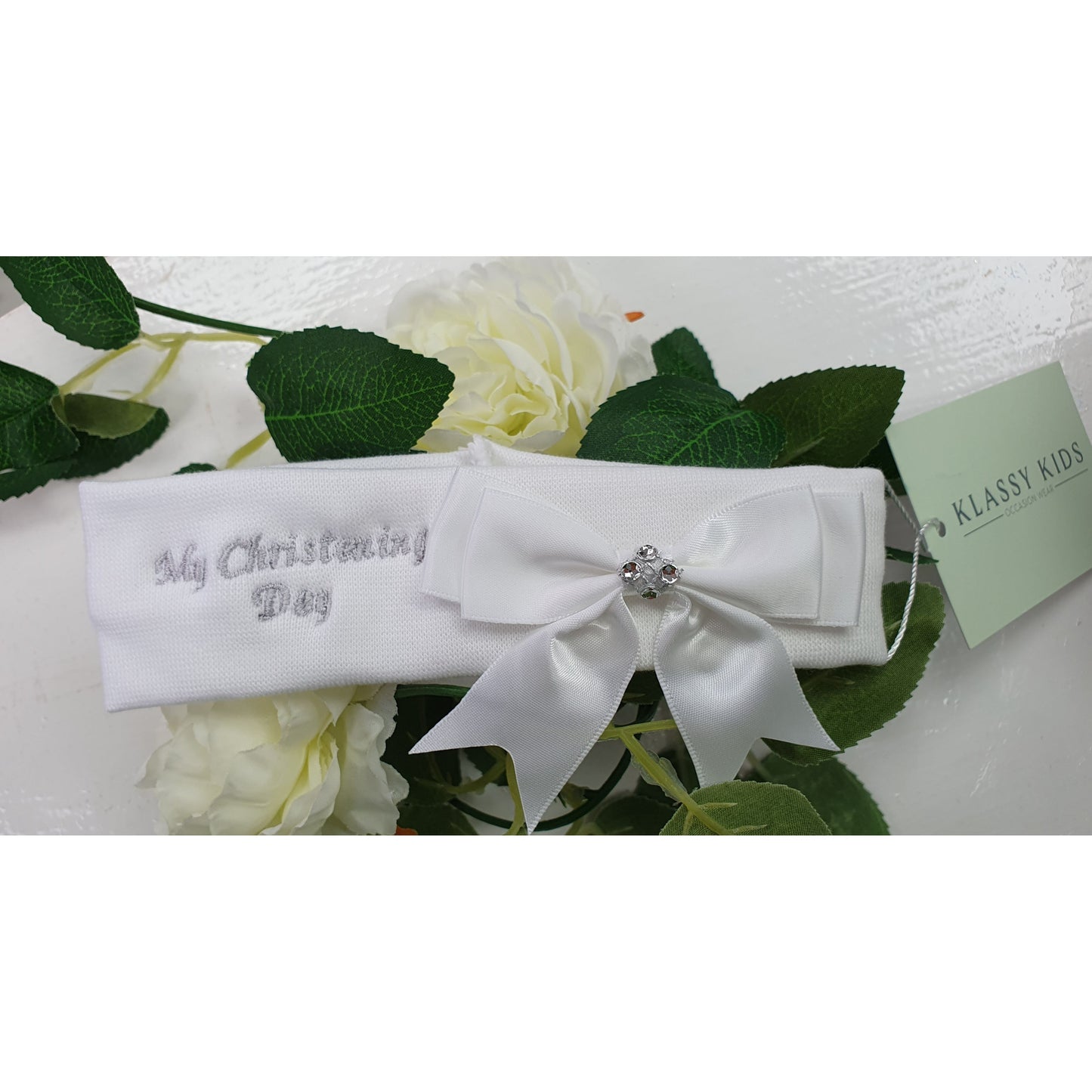 Christening Headband