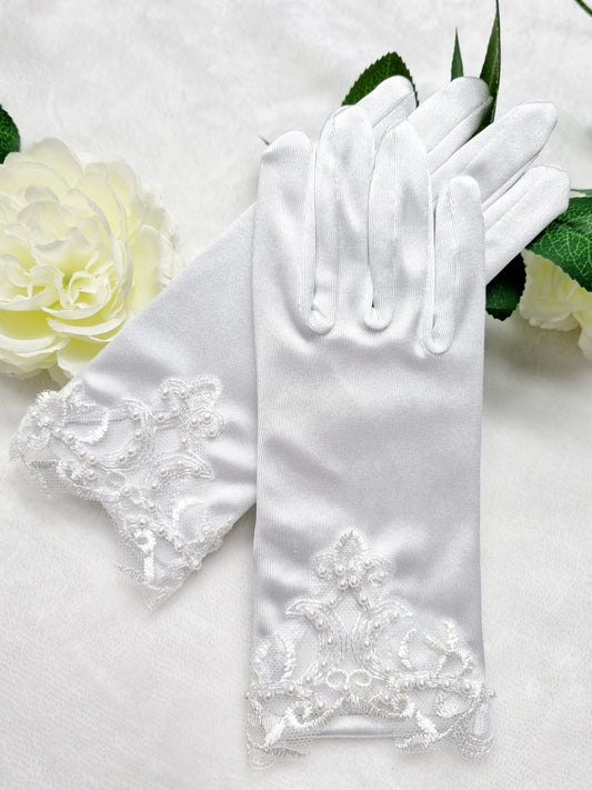 Pearl Communion Gloves