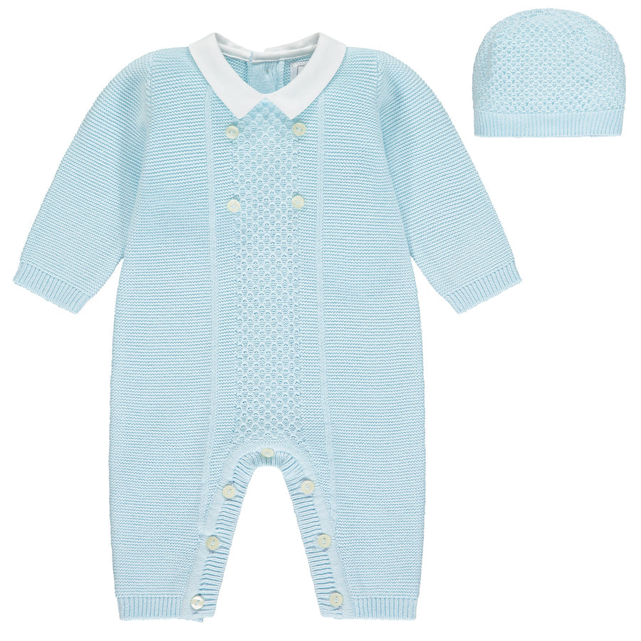 Emile et Rose 'Drew' Knitted Babygrow