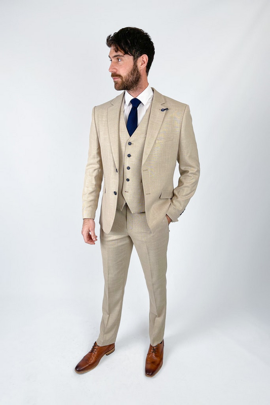 Cavani Boys Miami Beige Suit