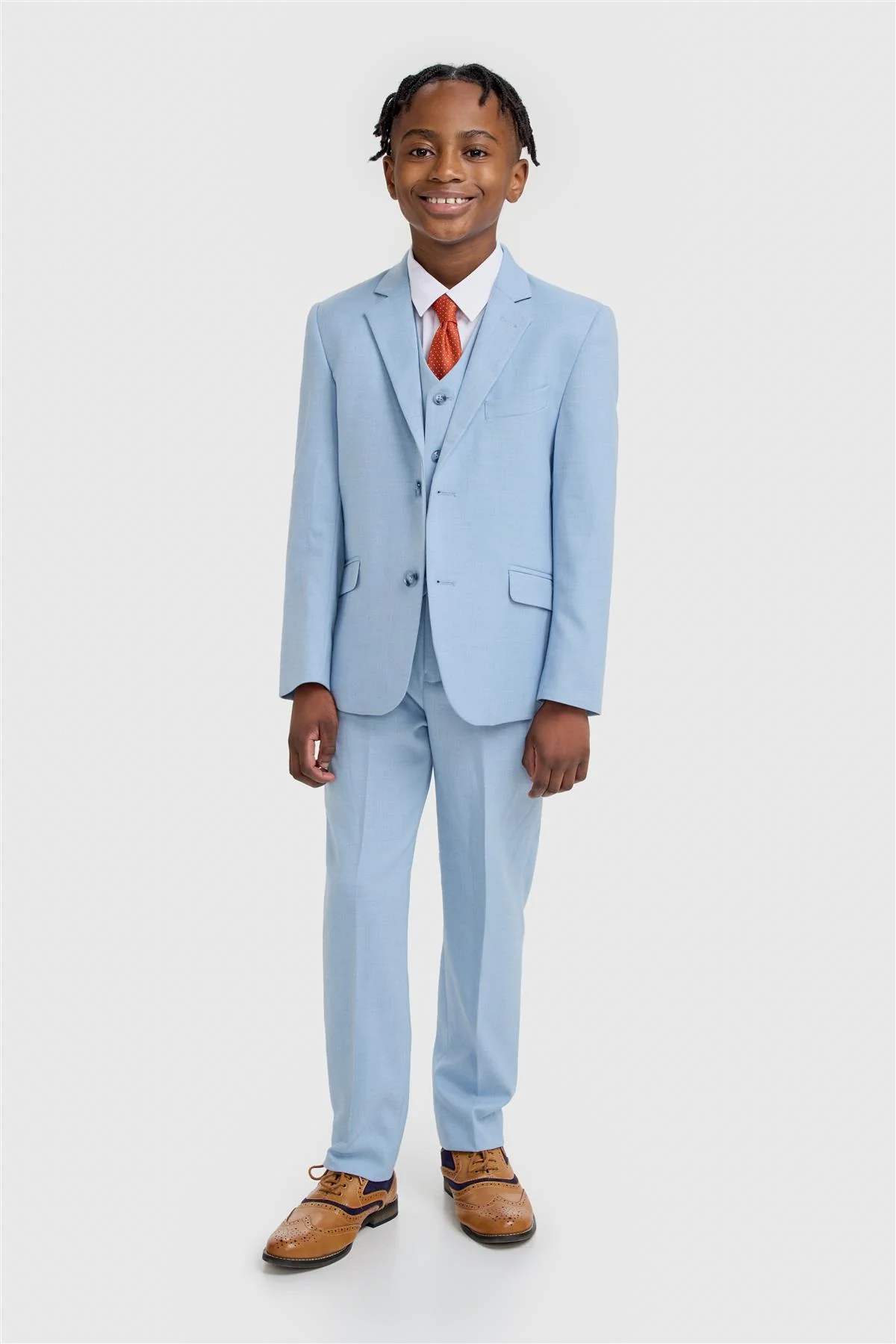 Cavani Boys Miami Sky Blue Suit