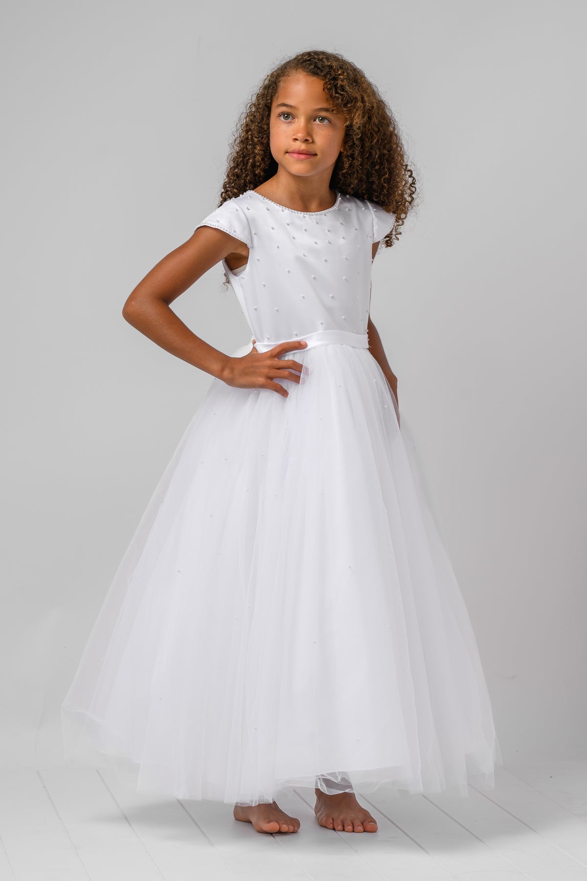 Sarah Louise Pearls Communion Dress