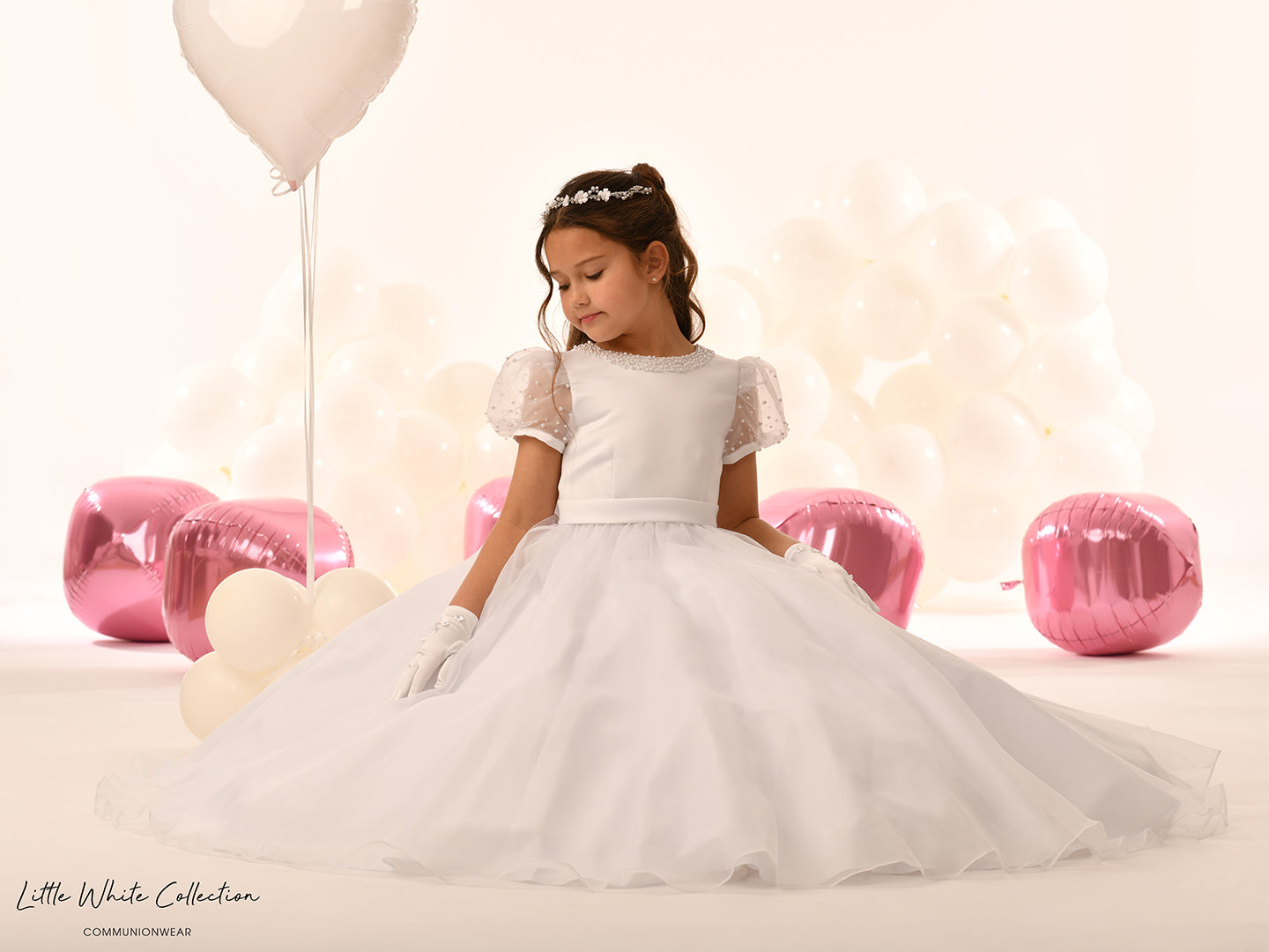 Little White Collection 229 Communion Dress
