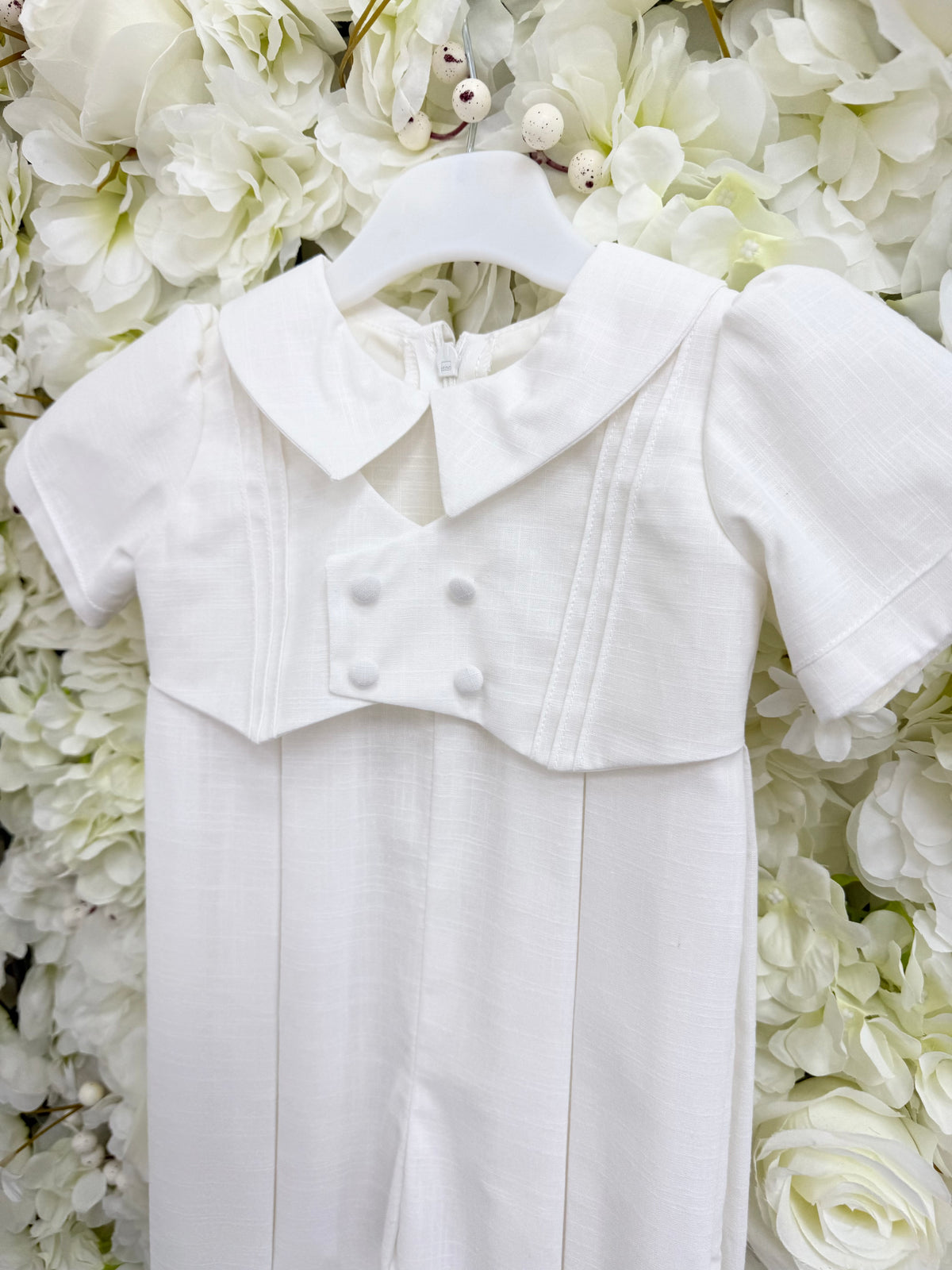 Millie Grace Jude Christening Romper