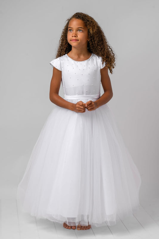 Sarah Louise Pearls Communion Dress