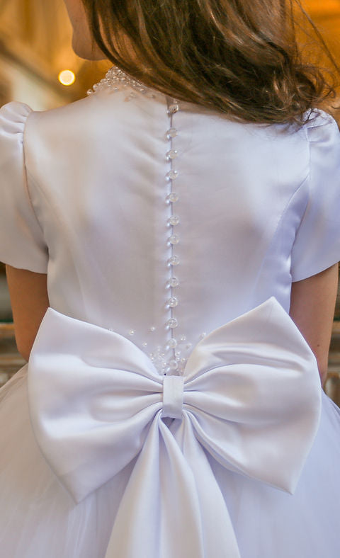 Crystal & Pearl Odessa Communion Dress