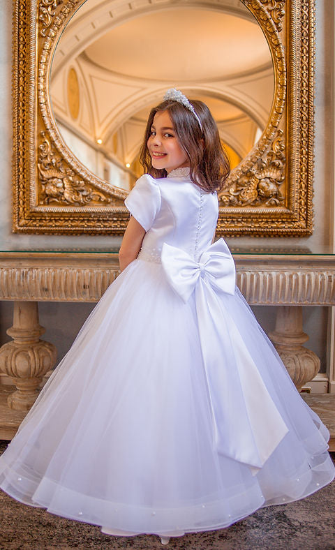 Crystal & Pearl Odessa Communion Dress