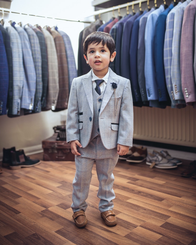 Cavani Caridi Sky Boys Three Piece Suit