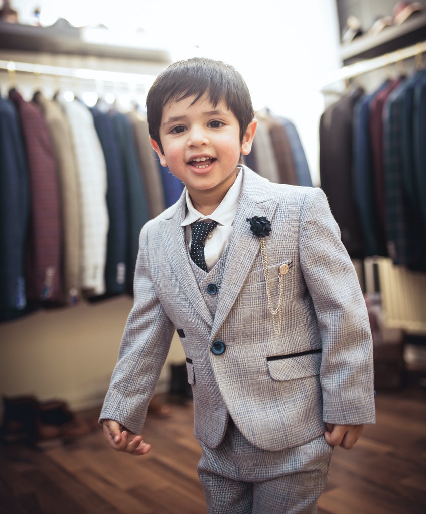 Cavani Caridi Sky Boys Three Piece Suit