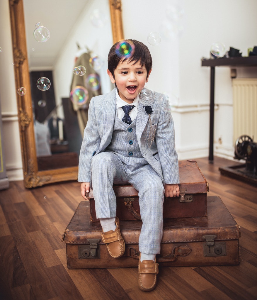 Cavani Caridi Sky Boys Three Piece Suit