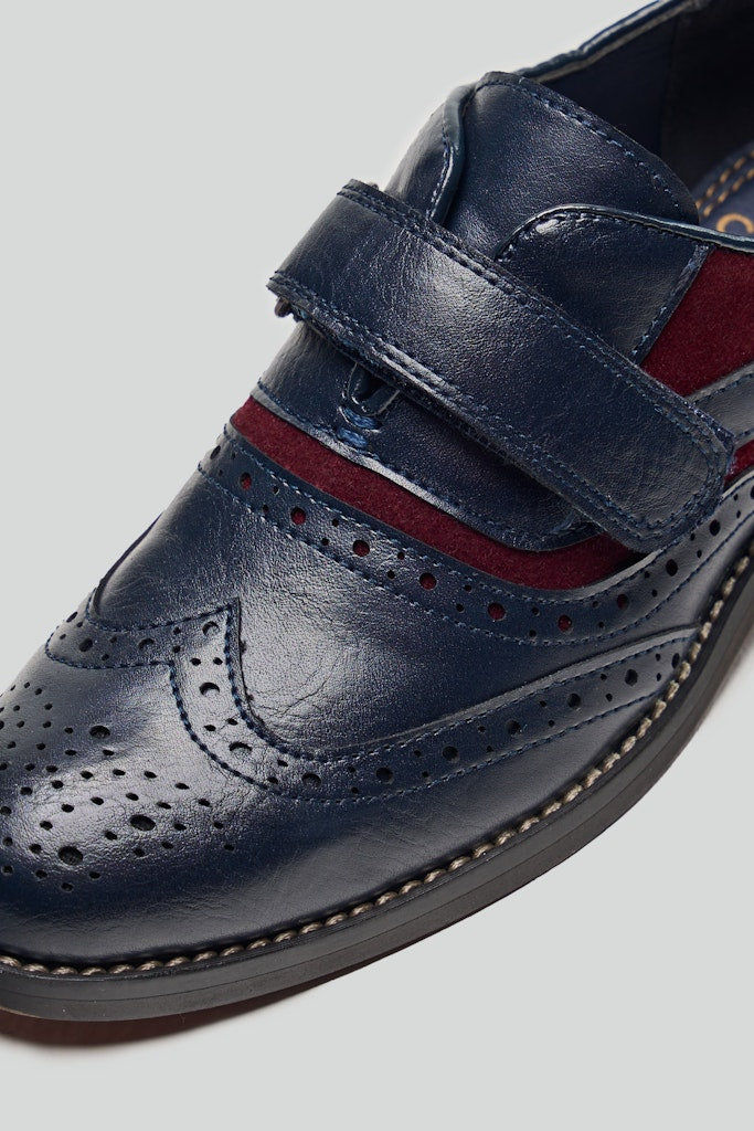 Cavani Boys Navy Shoes