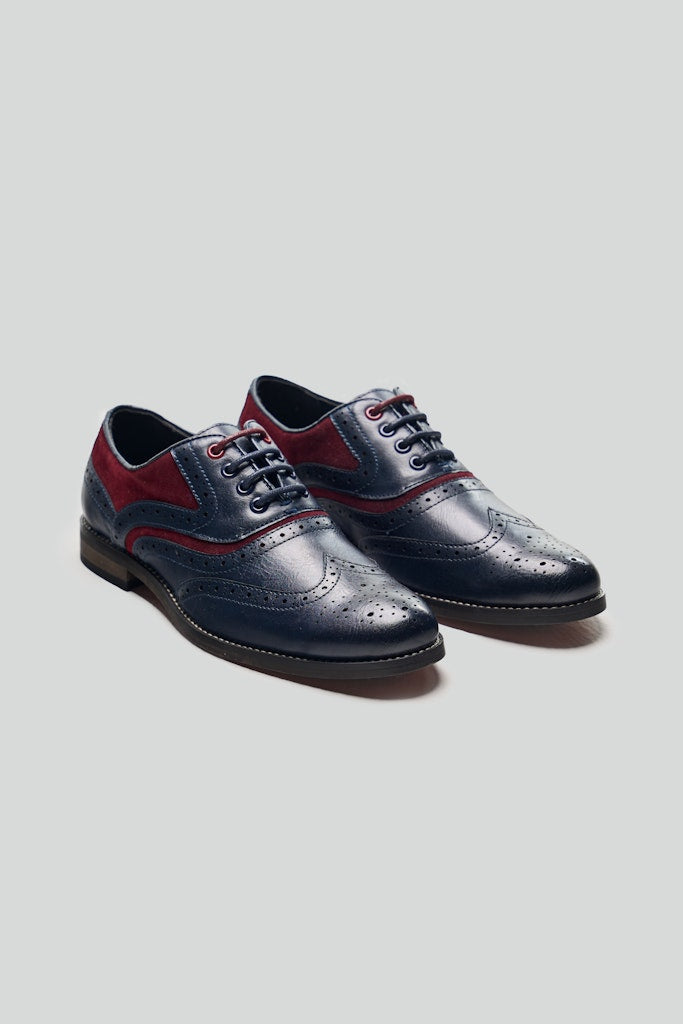 Cavani Boys Navy Shoes