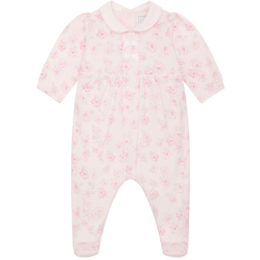 SALE Emile et Rose Joanne Girls Floral Print Babygrow and Hairband