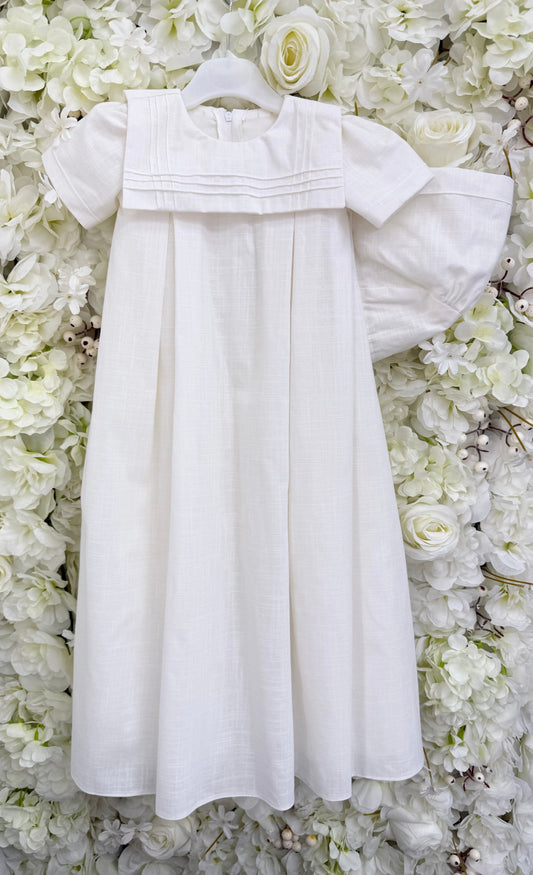 Millie Grace Ben Unisex Christening Gown & Bonnet