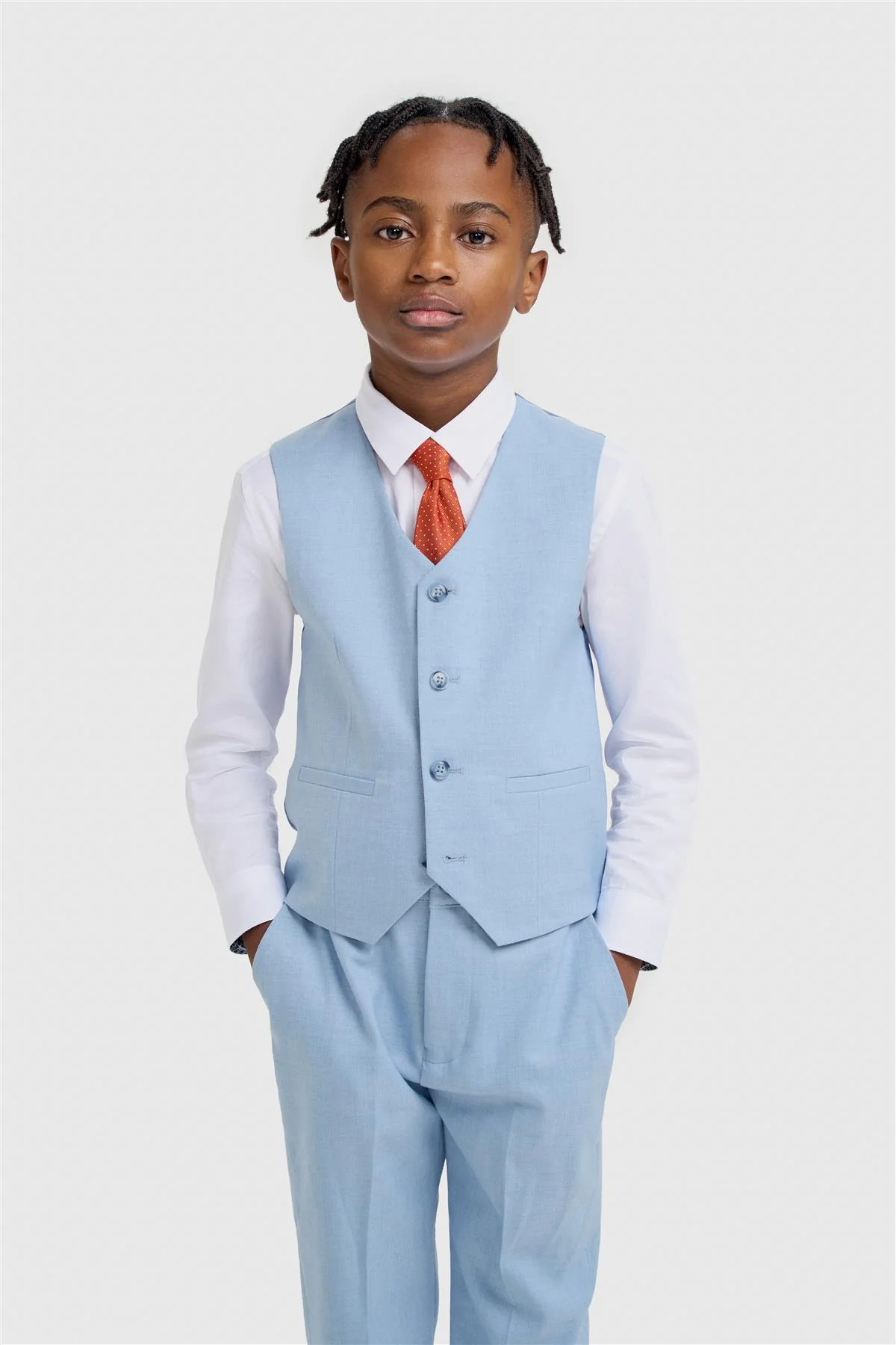 Cavani Boys Miami Sky Blue Suit