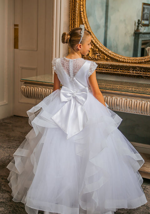 Crystal & Pearl Polina Communion Dress